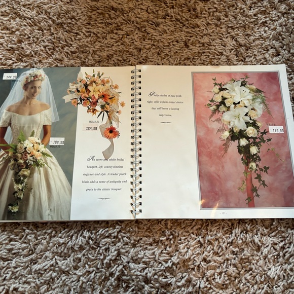 The wedding flower collection vintage florist books set of 5 - Picture 7 of 8